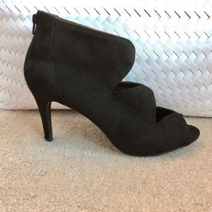 Impo Black Suede Heels